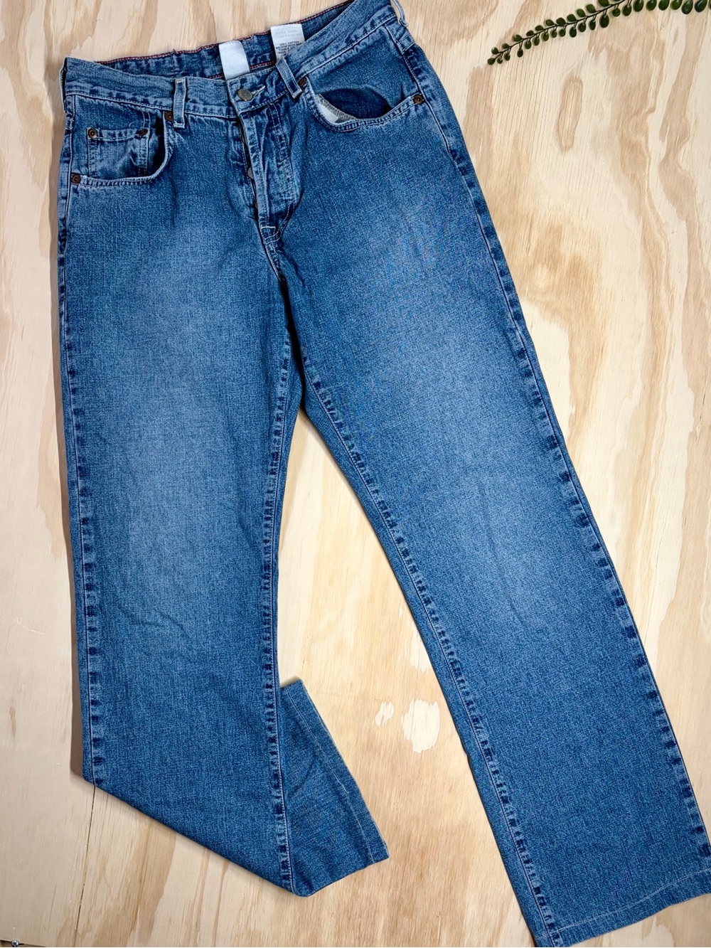 VTG Lucky Brand "Lucky You" Button Fly Dungarees American Made 224 Jeans 28